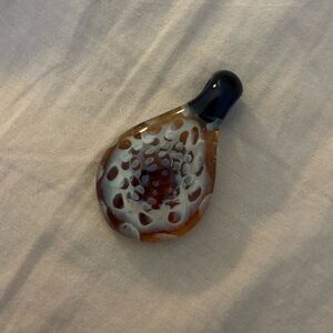 Blown Glass Art Pendant for Necklace